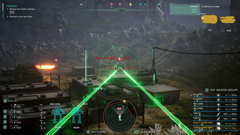 Screenshot 6 - MechWarrior 5: Clans