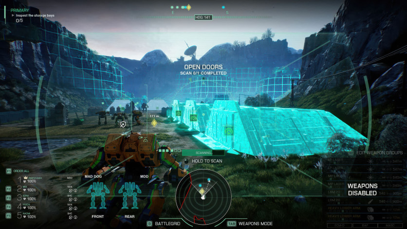 Screenshot 3 - MechWarrior 5: Clans