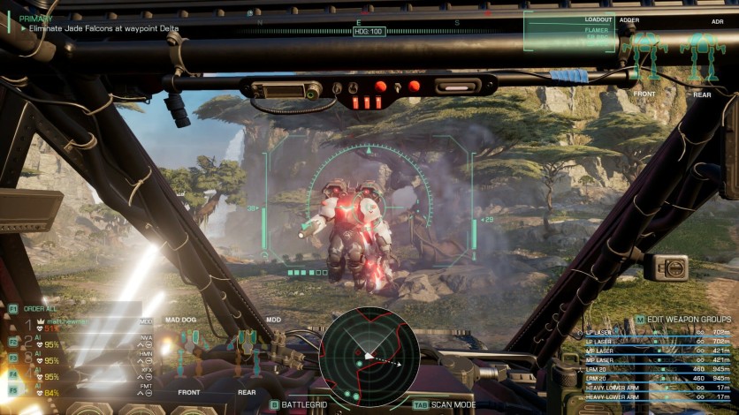 Screenshot 4 - MechWarrior 5: Clans - Ghost Bear: Flash Storm
