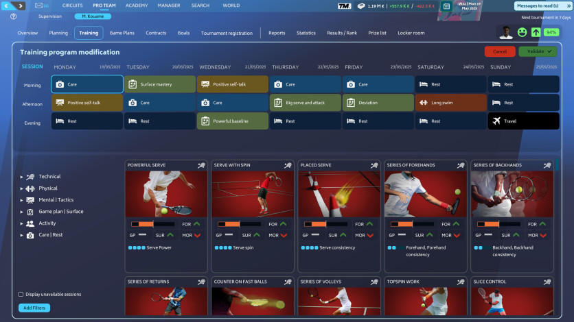 Captura de pantalla 5 - Tennis Manager 25