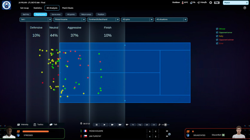 Captura de pantalla 10 - Tennis Manager 25