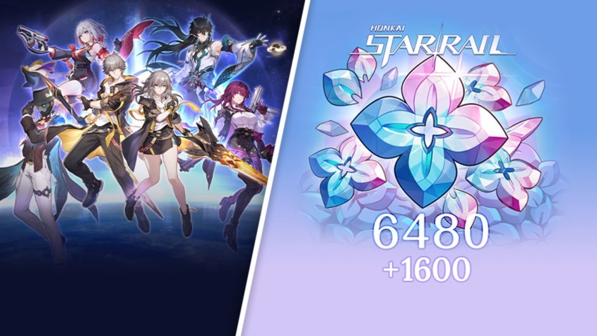 Screenshot 1 - Honkai: Star Rail - 8080 Oneiric Shard (6480 + 1600 Bônus)