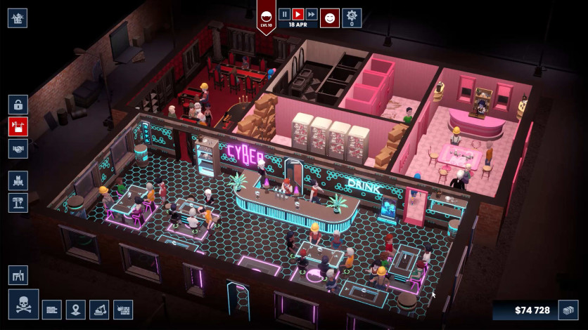 Captura de pantalla 1 - Blood Bar Tycoon