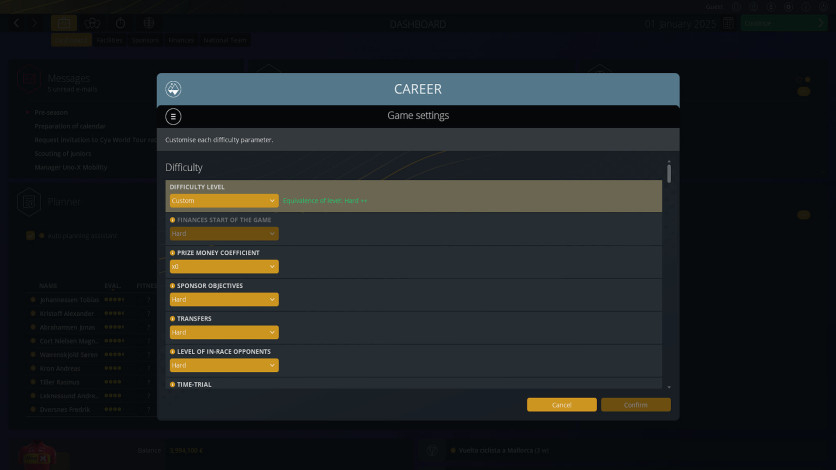 Screenshot 2 - Pro Cycling Manager 25