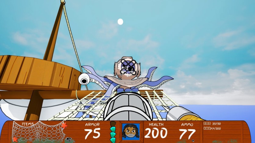 Screenshot 4 - Fish Person Shooter