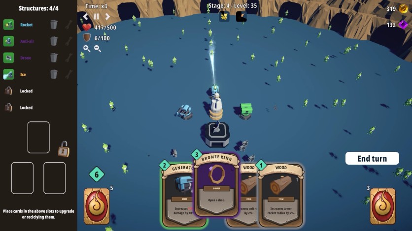 Screenshot 3 - Cards and Towers