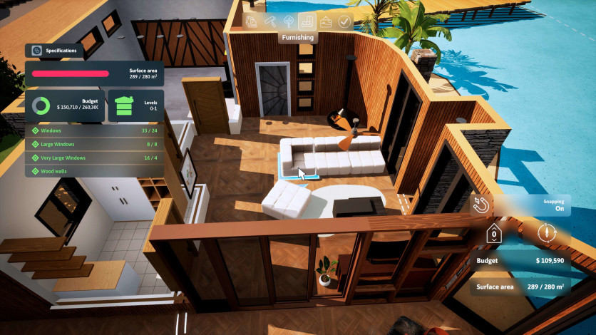 Captura de pantalla 4 - Architect Life: A House Design Simulator