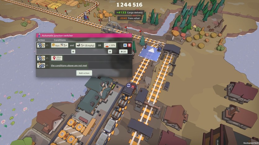 Captura de pantalla 1 - Super Loco World - Cozy Train Automation