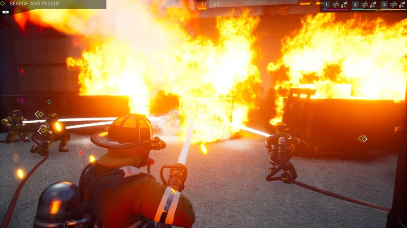Captura de pantalla 1 - Firefighting Simulator - The Squad
