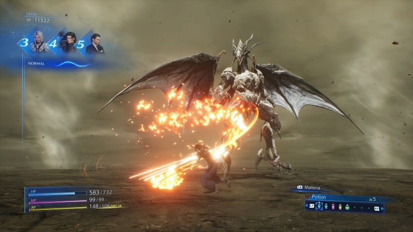 Screenshot 3 - CRISIS CORE –FINAL FANTASY VII– REUNION -DIGITAL DELUXE EDITION