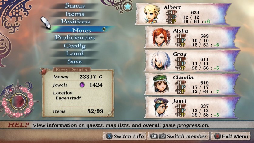 Captura de pantalla 7 - Romancing SaGa -Minstrel Song- Remastered