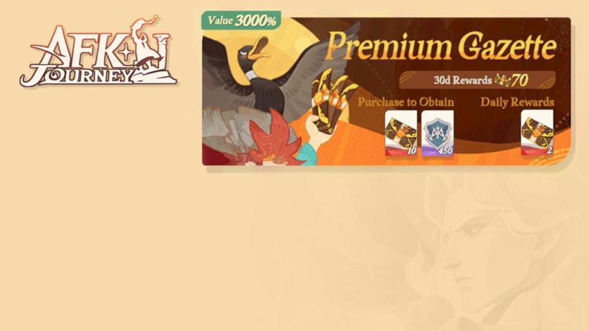 Screenshot 1 - AFK Journey- Esperia Monthly - Premium Gazette