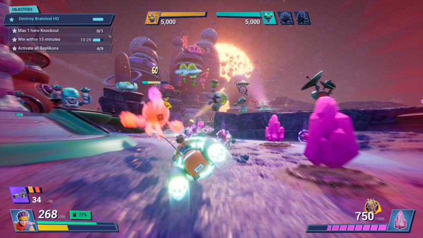 Screenshot 7 - Chip ‘n Clawz vs. The Brainioids