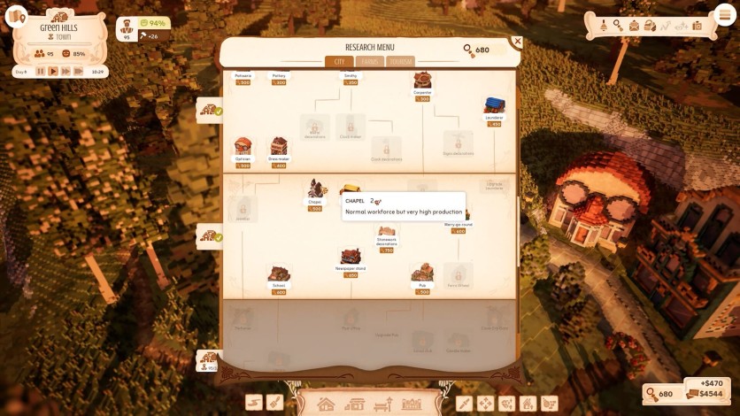 Screenshot 12 - Town to City