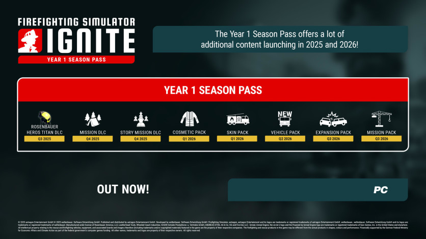 Captura de pantalla 1 - Firefighting Simulator: Ignite - Year 1 Season Pass