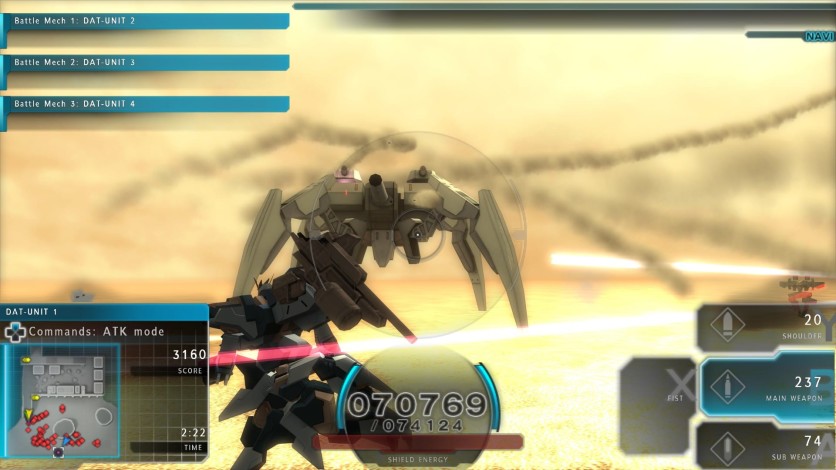 Captura de pantalla 1 - ASSAULT GUNNERS HD EDITION COMPLETE SET