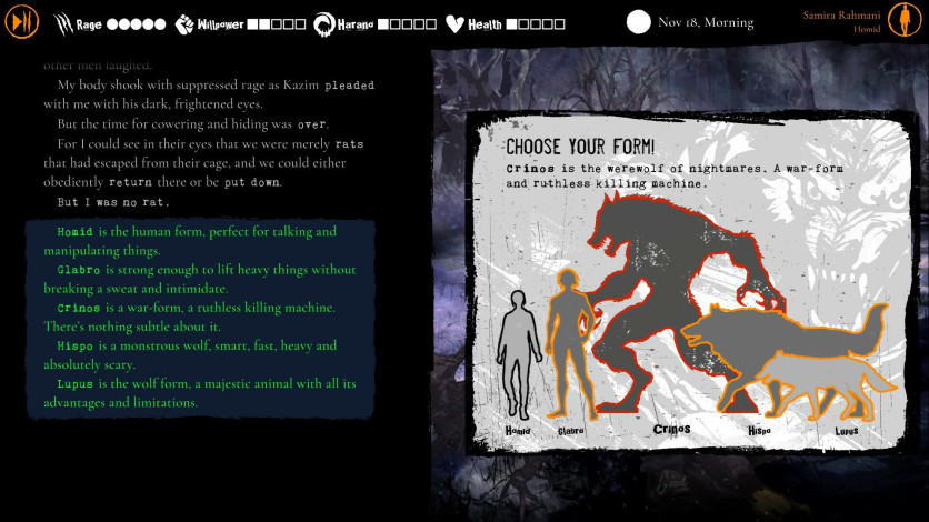 Screenshot 2 - Werewolf: The Apocalypse — Purgatory