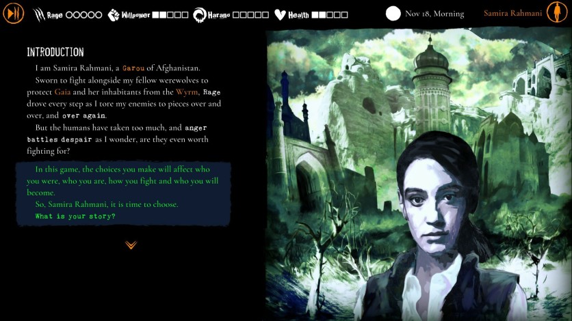 Screenshot 1 - Werewolf: The Apocalypse — Purgatory