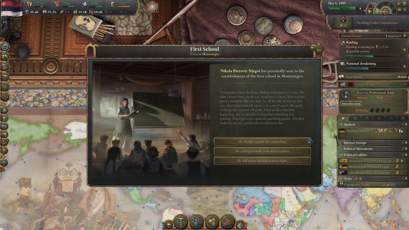 Screenshot 10 - Victoria 3: National Awakening - Immersion Pack