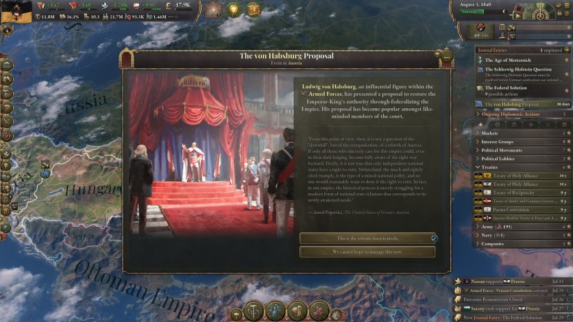 Screenshot 6 - Victoria 3: National Awakening - Immersion Pack