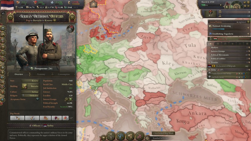 Screenshot 3 - Victoria 3: National Awakening - Immersion Pack