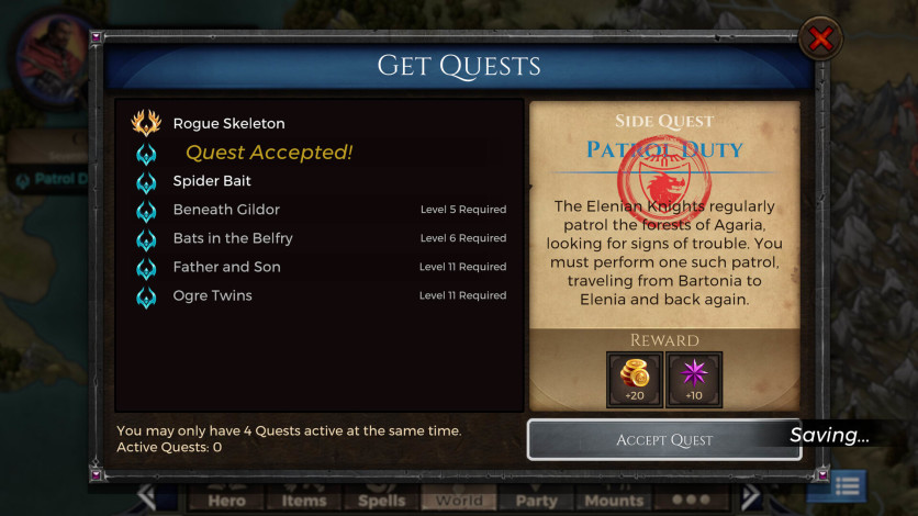 Captura de pantalla 4 - Puzzle Quest: Immortal Edition