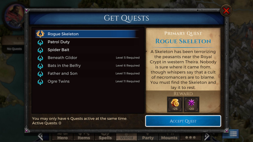 Captura de pantalla 3 - Puzzle Quest: Immortal Edition