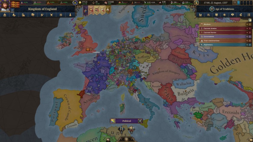 Screenshot 2 - Europa Universalis V