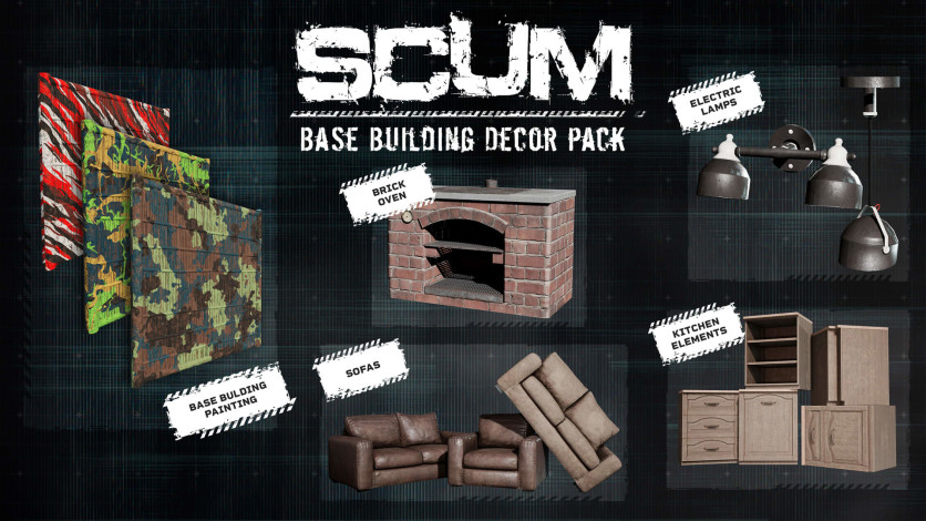 Captura de pantalla 1 - SCUM Base Building Decor Pack