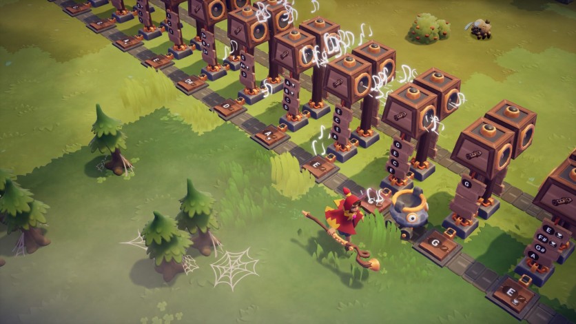 Captura de pantalla 3 - Oddsparks: An Automation Adventure - Making Music