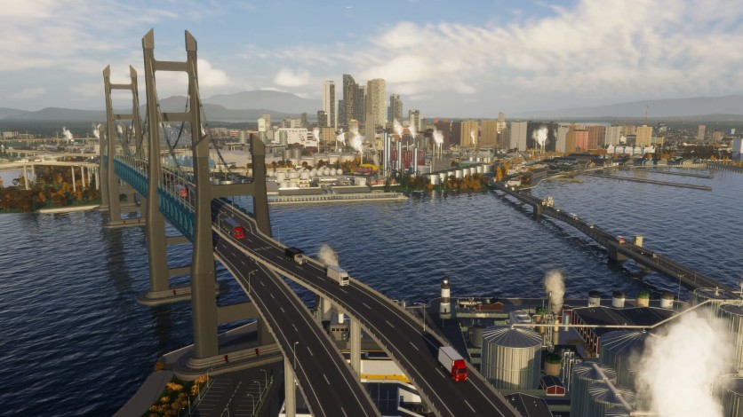 Screenshot 4 - Cities: Skylines II - Bridges & Ports