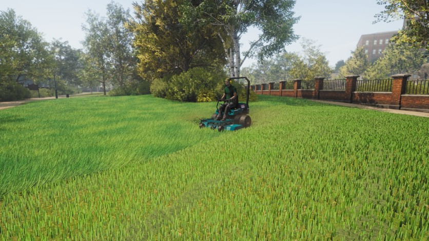 Captura de pantalla 6 - Lawn Mowing Simulator - Heritage Park