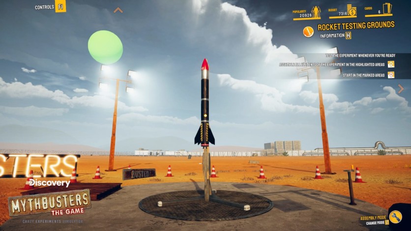 Screenshot 3 - MythBusters: The Game - Crazy Experiments Simulator
