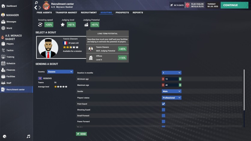 Screenshot 7 - Pro Basketball Manager 2026