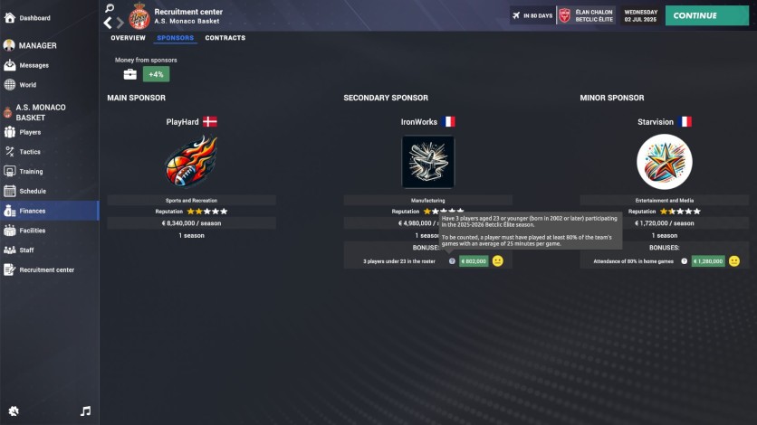 Screenshot 4 - Pro Basketball Manager 2026