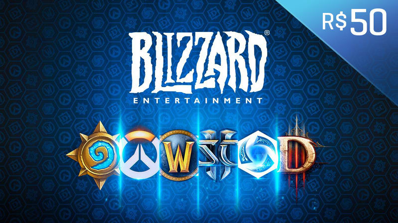 Blizzard - Gift Card Digital 50 Reais - PC - Buy it at Nuuvem