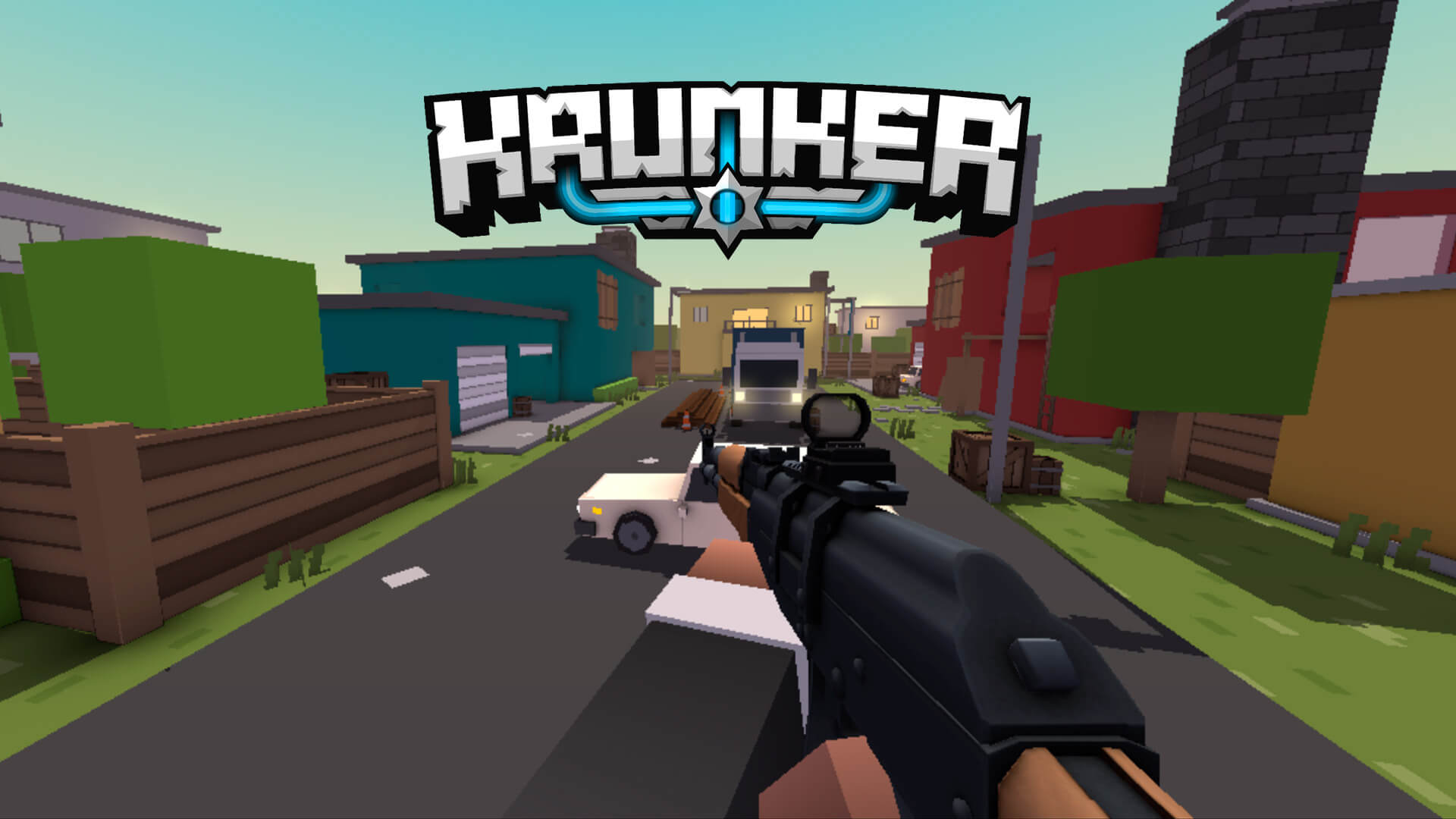 JOGUEI O FPS MAIS LEVE DO MUNDO PARA PC FRACO - KRUNKER.IO GAMEPLAY 2019 